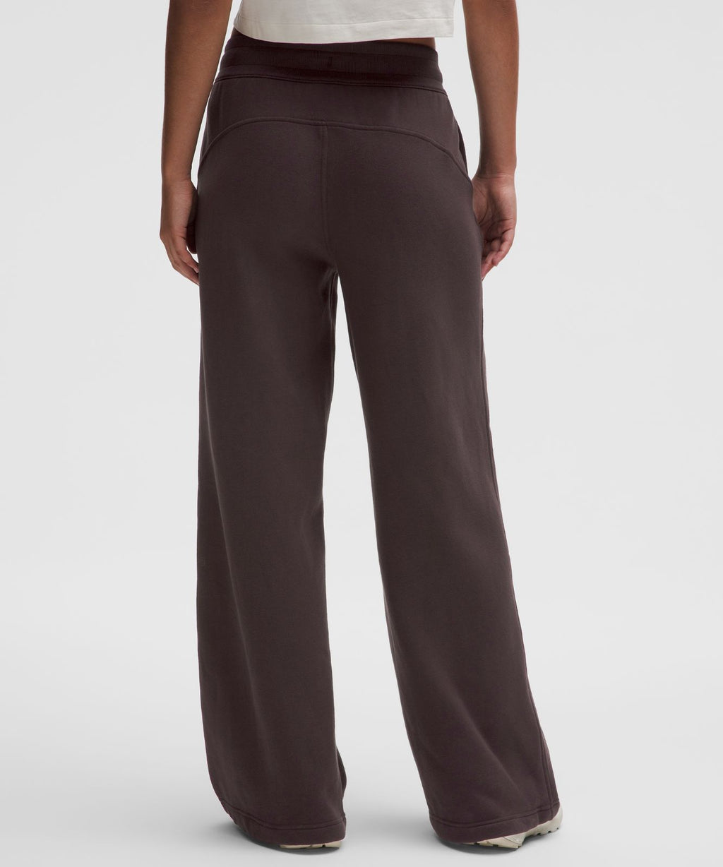 Scuba Mid-Rise Wide-Leg Pant *Regular Sequoia