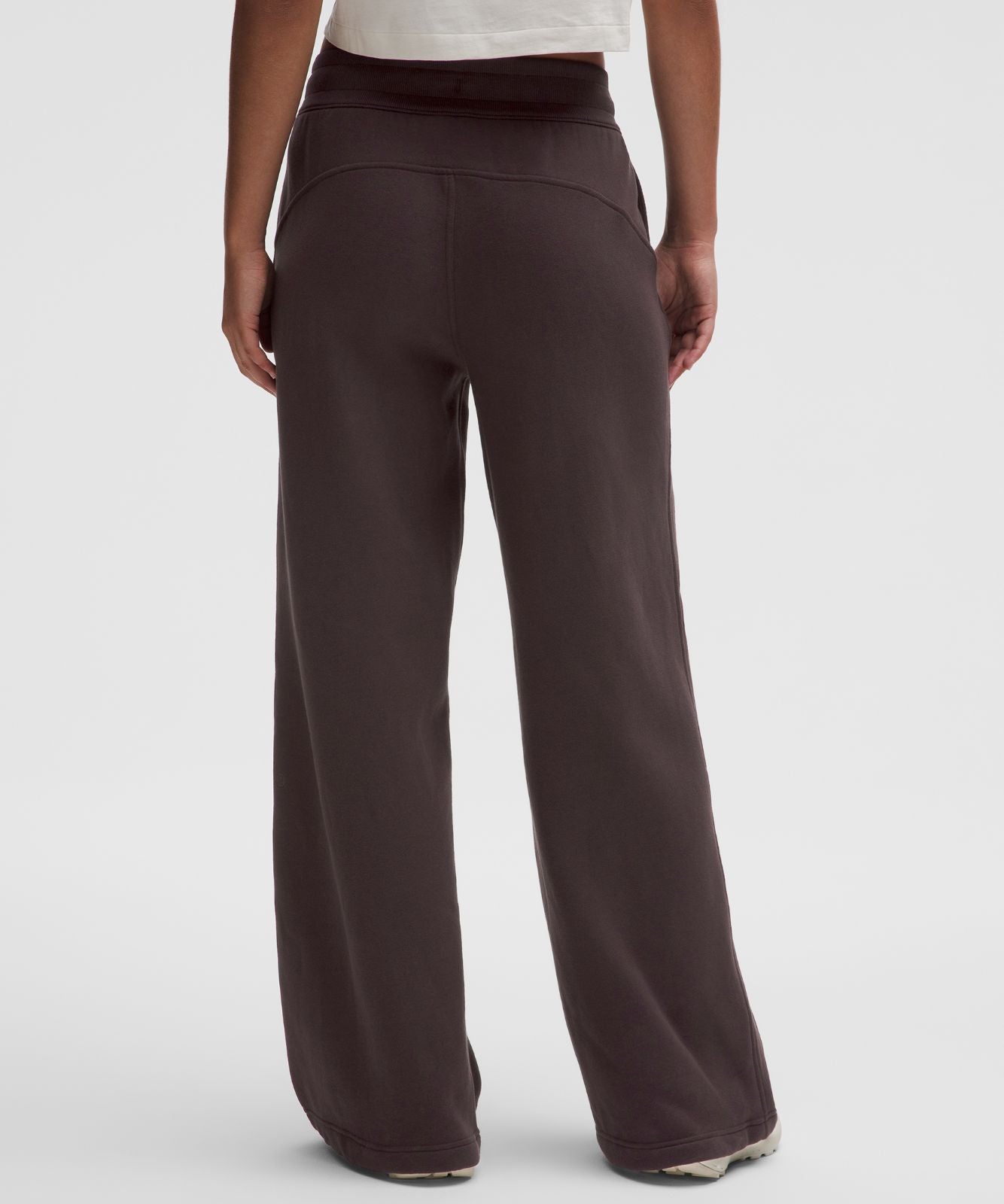 Scuba Mid-Rise Wide-Leg Pant *Regular Sequoia