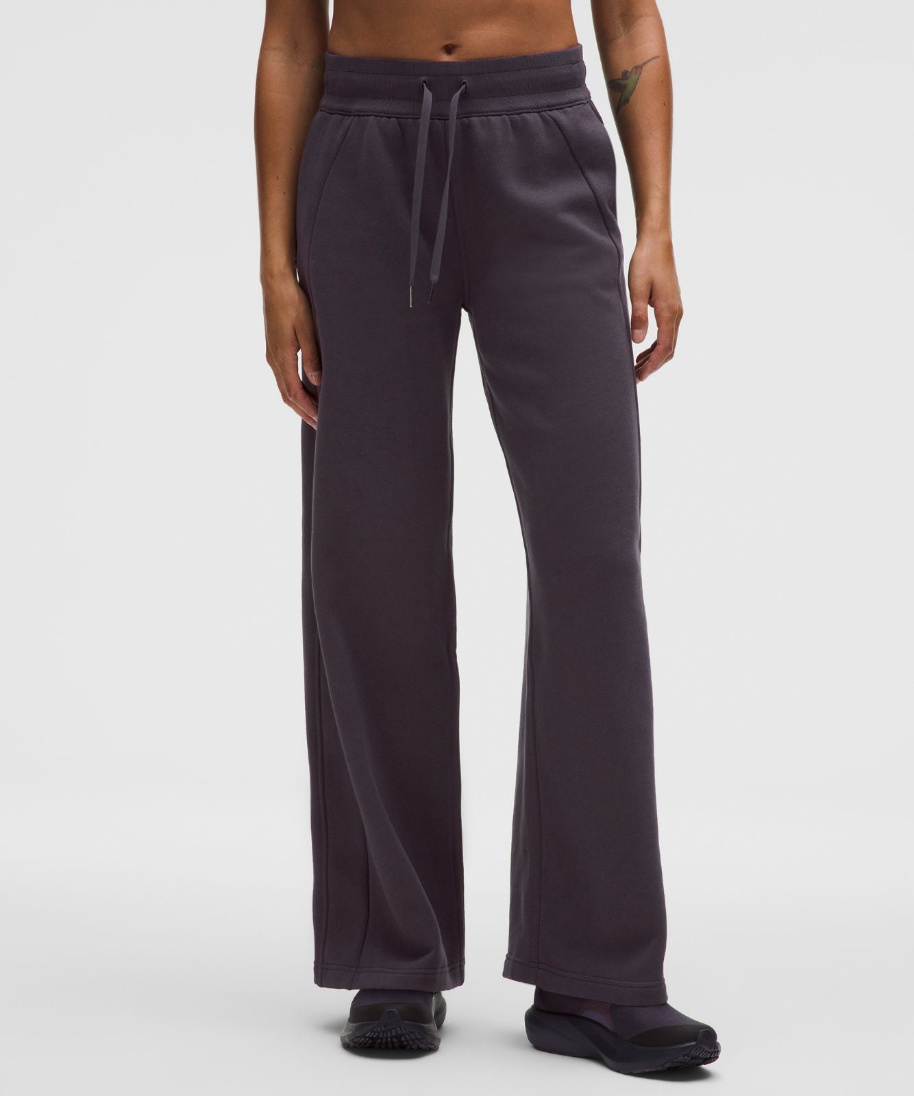 Scuba Mid-Rise Wide-Leg Pant *Regular Atmospheric Purple