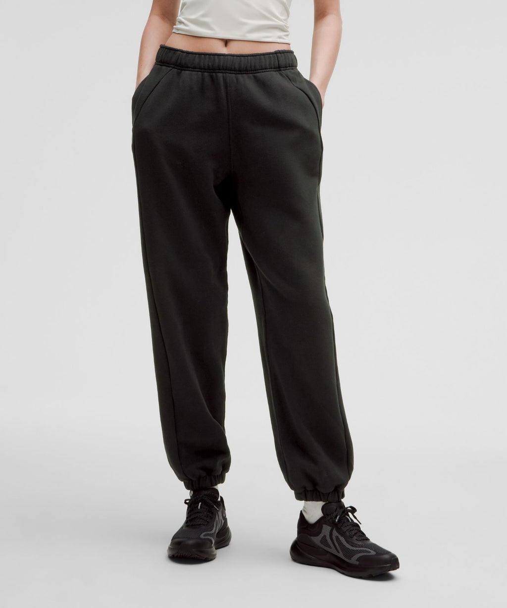 Scuba Mid-Rise Oversized Jogger *Regular Black