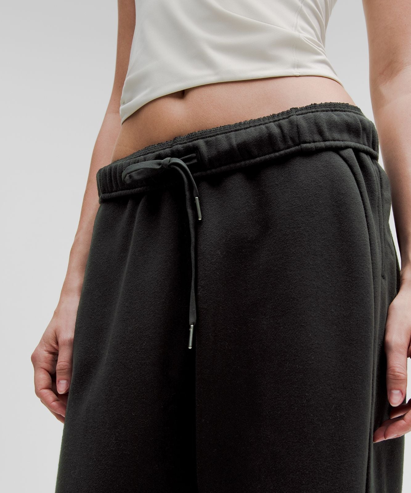 Scuba Mid-Rise Oversized Jogger *Regular Black