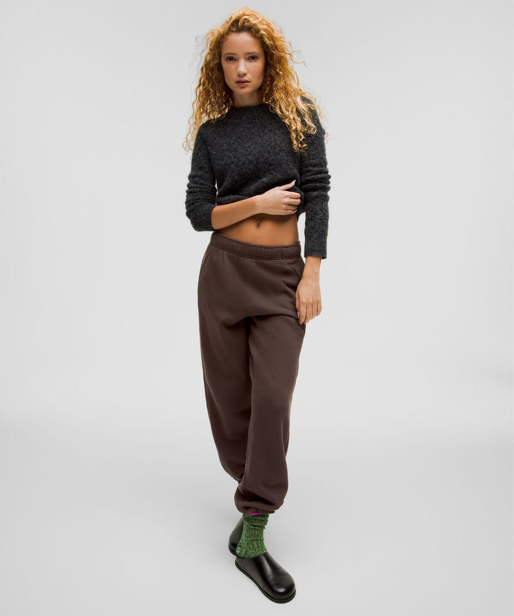 Scuba Mid-Rise Oversized Jogger *Regular Espresso