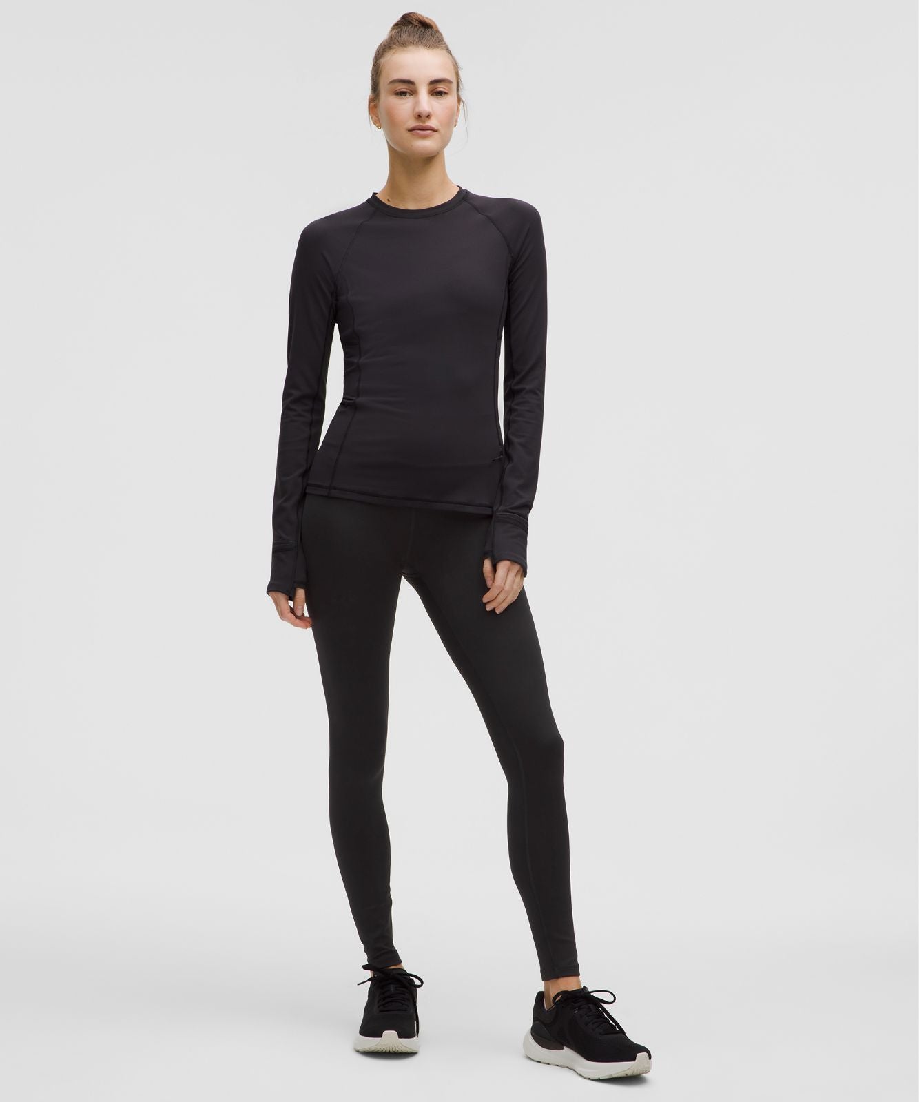Thermal High-Rise Running Tight 28" Black
