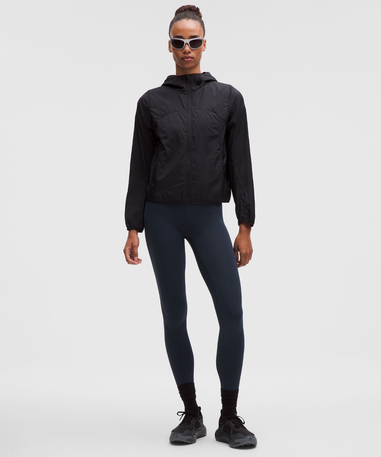 Thermal High-Rise Running Tight 28" True Navy