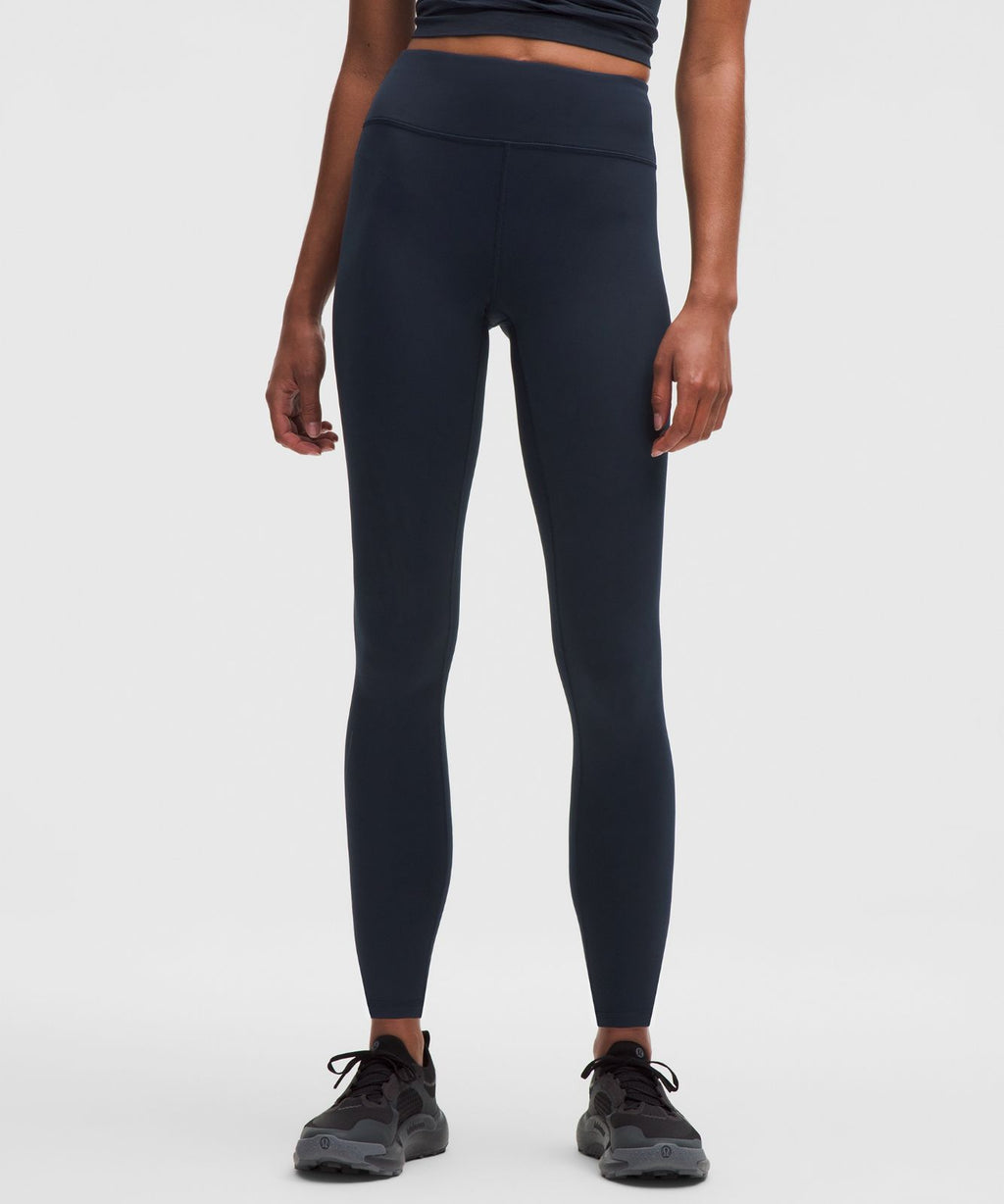 Thermal High-Rise Running Tight 28" True Navy