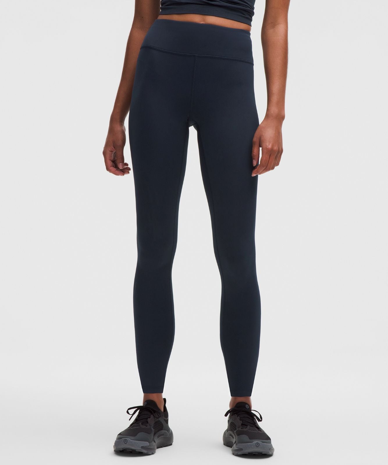 Thermal High-Rise Running Tight 28" True Navy