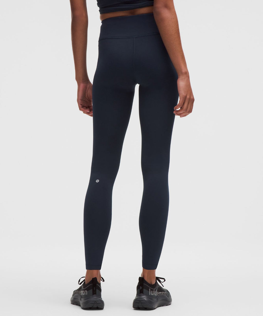Thermal High-Rise Running Tight 28" True Navy