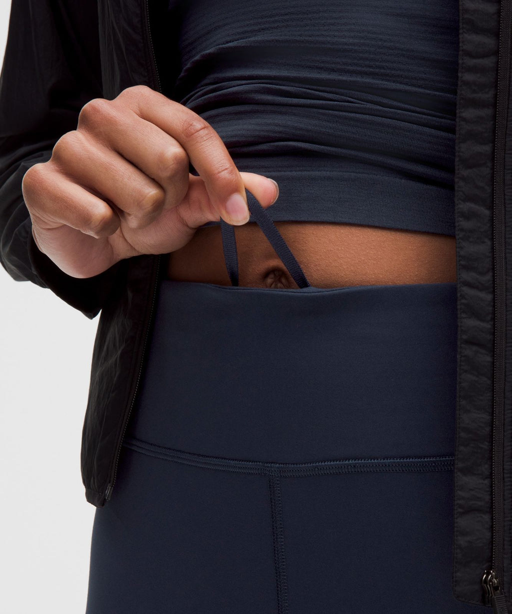 Thermal High-Rise Running Tight 28" True Navy