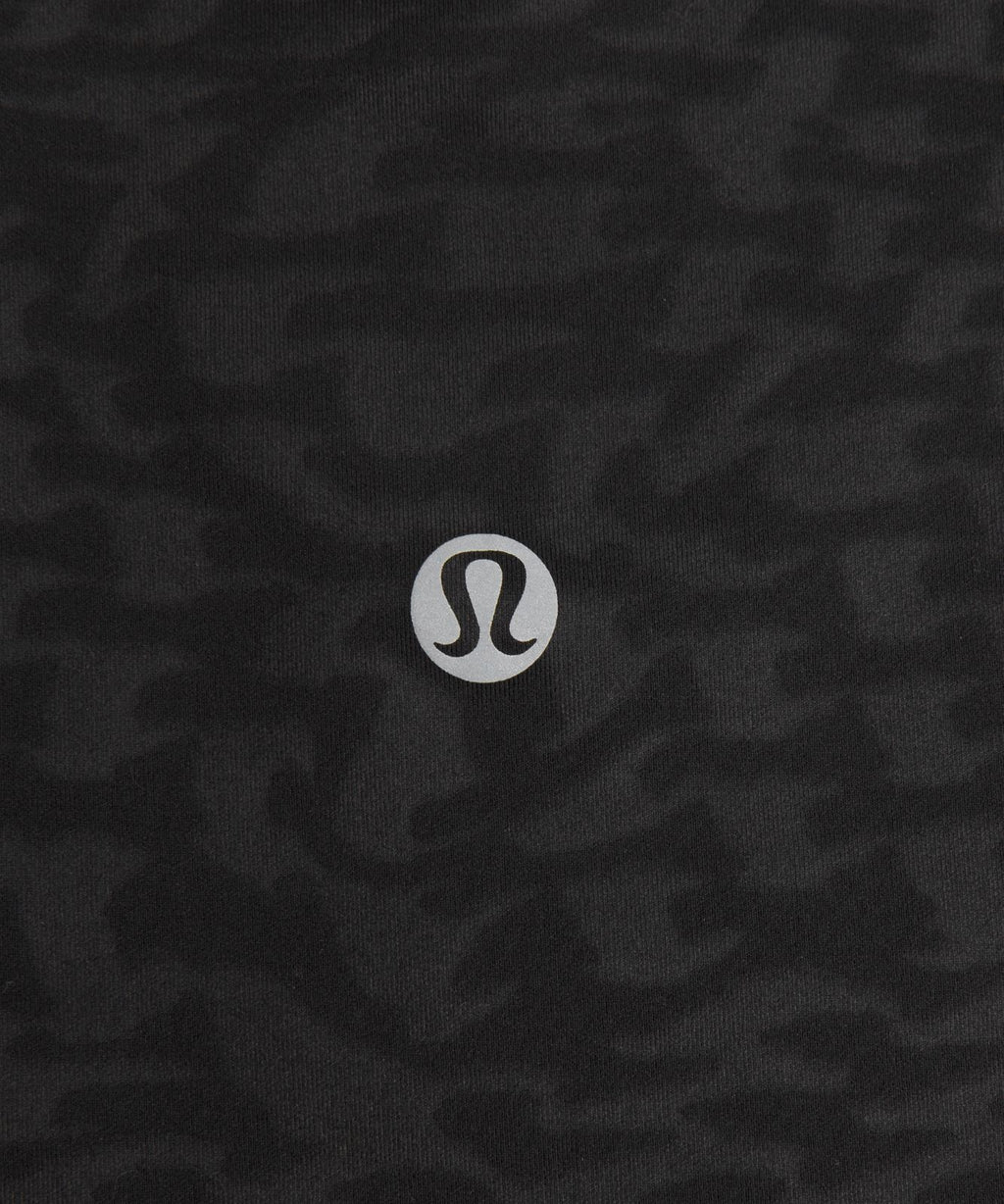 Wunder Train High-Rise Tight 25" Leopard Warp Emboss Black