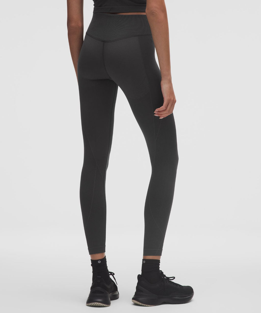 Get Low High-Rise Training Tight 25" Black/Graphite Grey