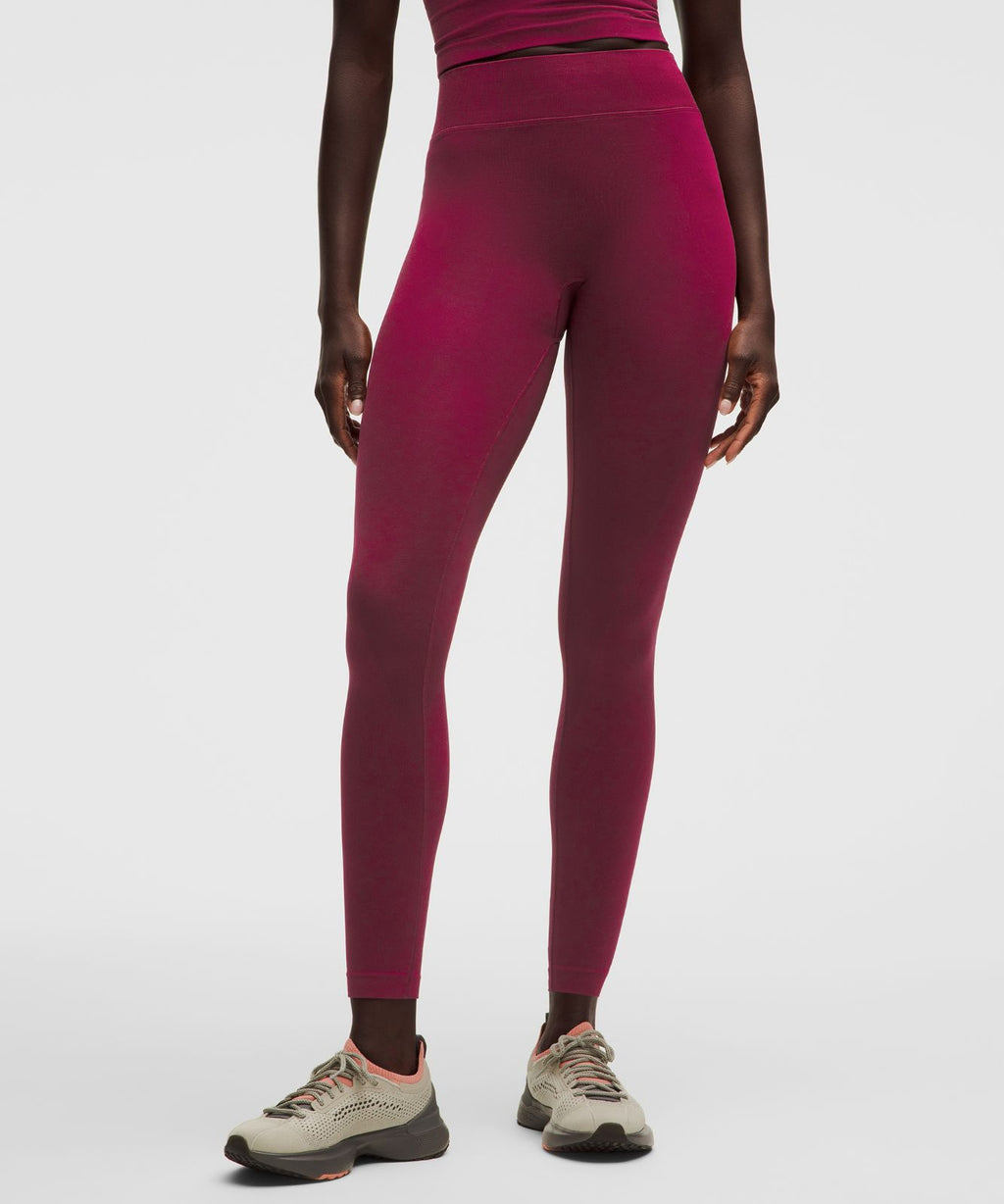 Get Low High-Rise Training Tight 25" Raspberry Rave/Berry Red