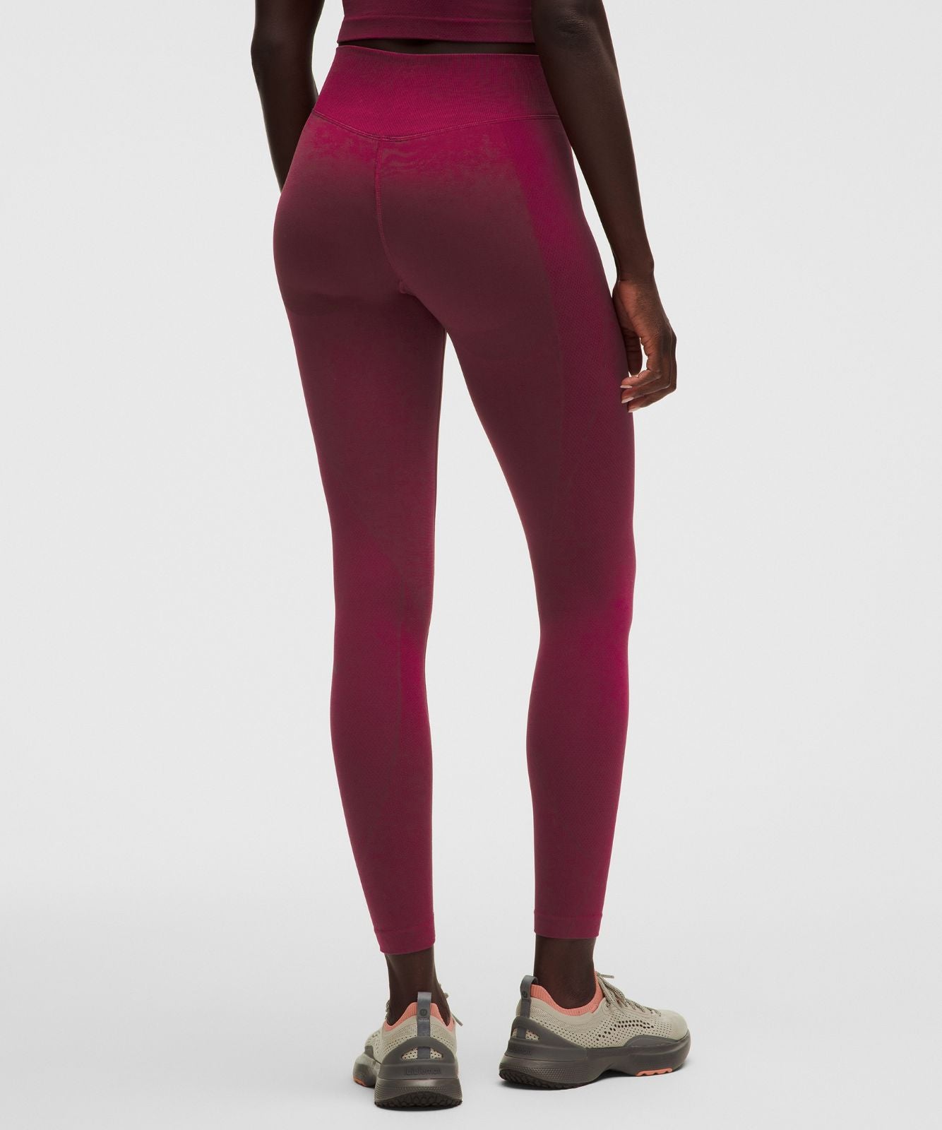 Get Low High-Rise Training Tight 25" Raspberry Rave/Berry Red