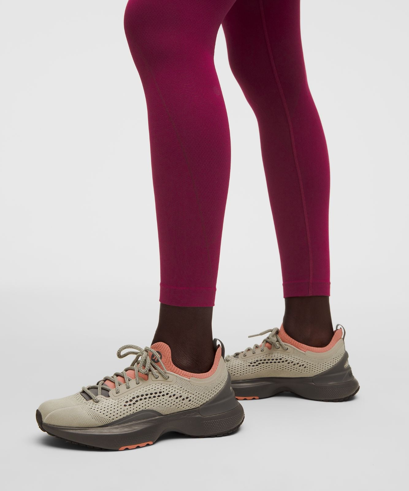 Get Low High-Rise Training Tight 25" Raspberry Rave/Berry Red