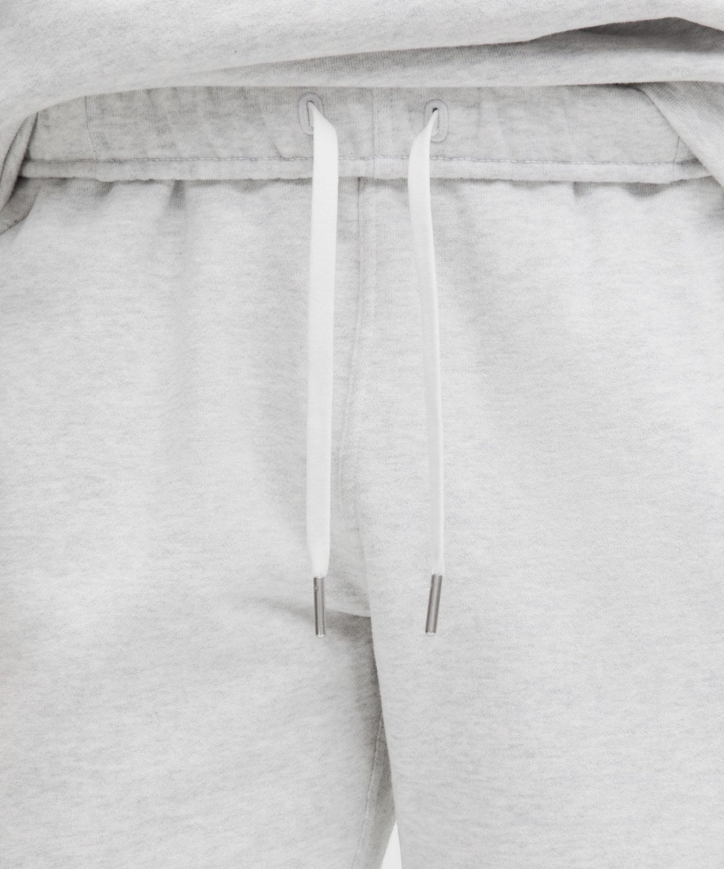 Scuba Mid-Rise Oversized Jogger *Short Heathered Core Ultra Light Grey
