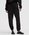 Scuba Mid-Rise Oversized Jogger *Tall Black