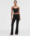Groove Nulu High-Rise Flared Pant *Regular Black