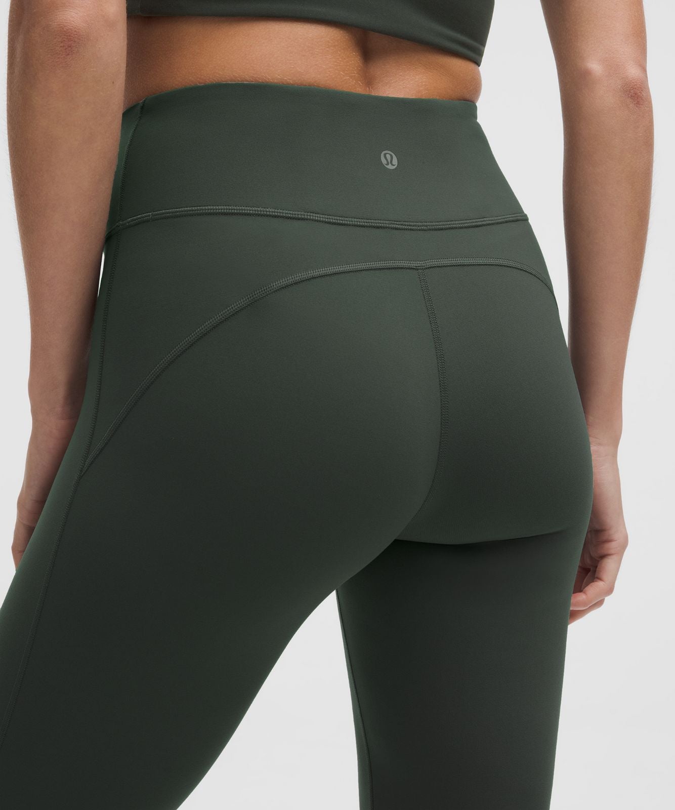 Groove Nulu High-Rise Flared Pant *Regular Rainforest Green