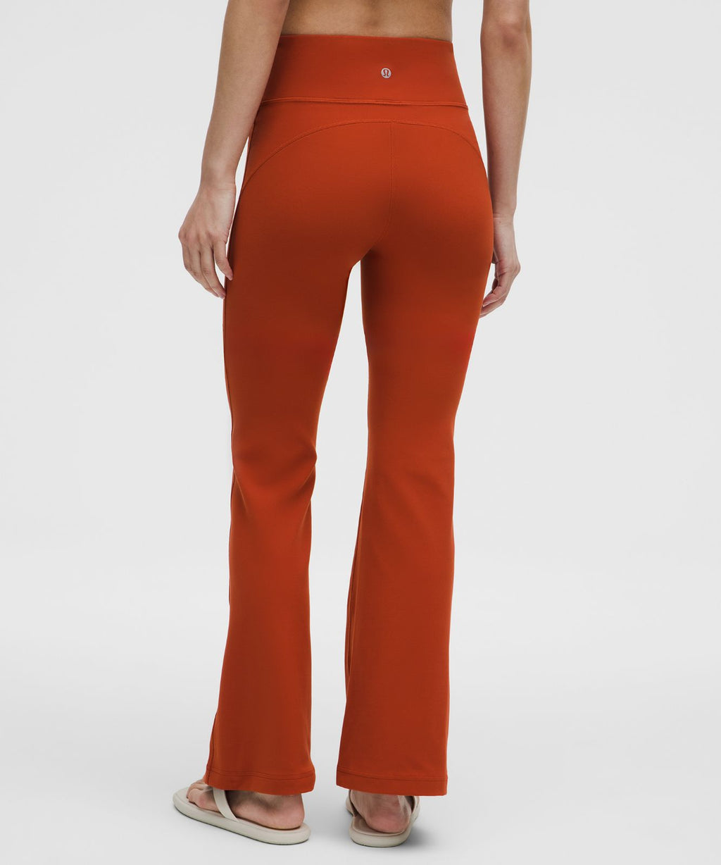 Groove Nulu High-Rise Flared Pant *Regular Autumn Rust