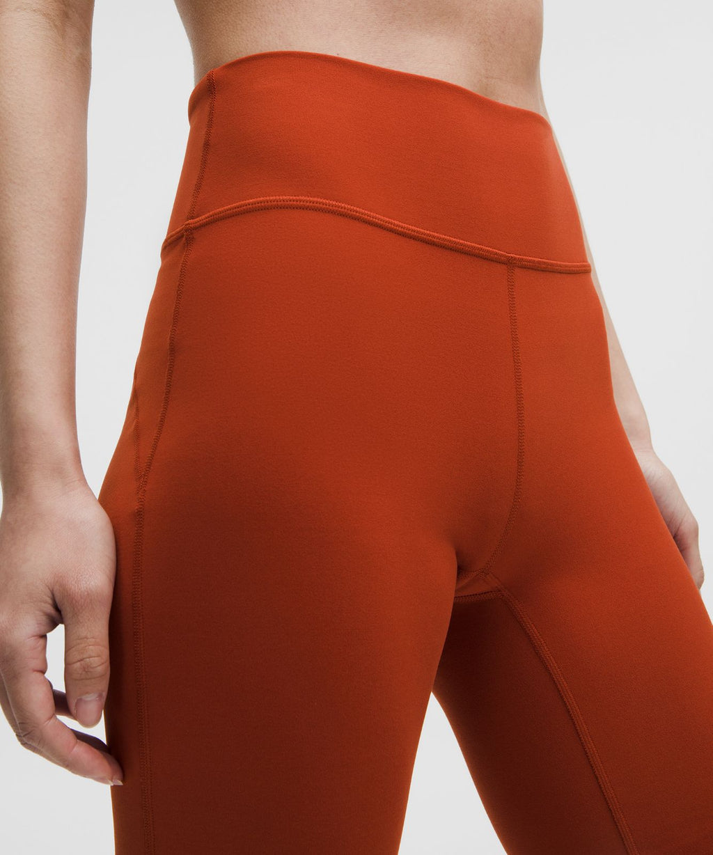Groove Nulu High-Rise Flared Pant *Regular Autumn Rust
