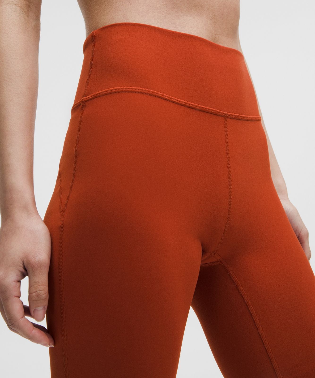 Groove Nulu High-Rise Flared Pant *Regular Autumn Rust