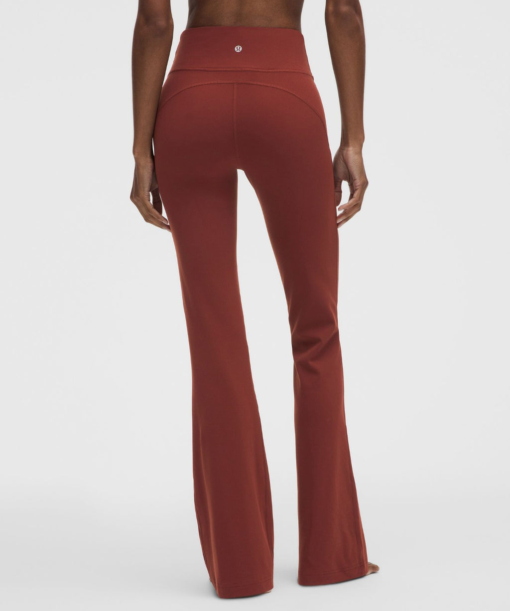 Groove Nulu High-Rise Flared Pant *Regular Cranberry Charm