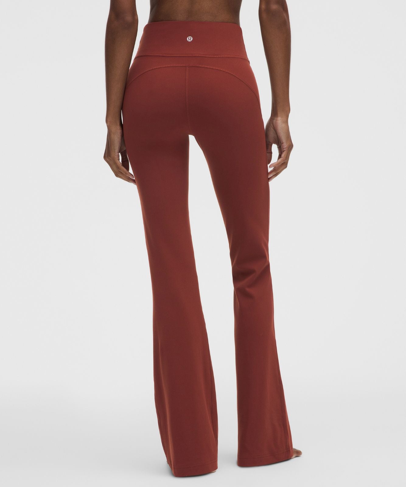 Groove Nulu High-Rise Flared Pant *Regular Cranberry Charm