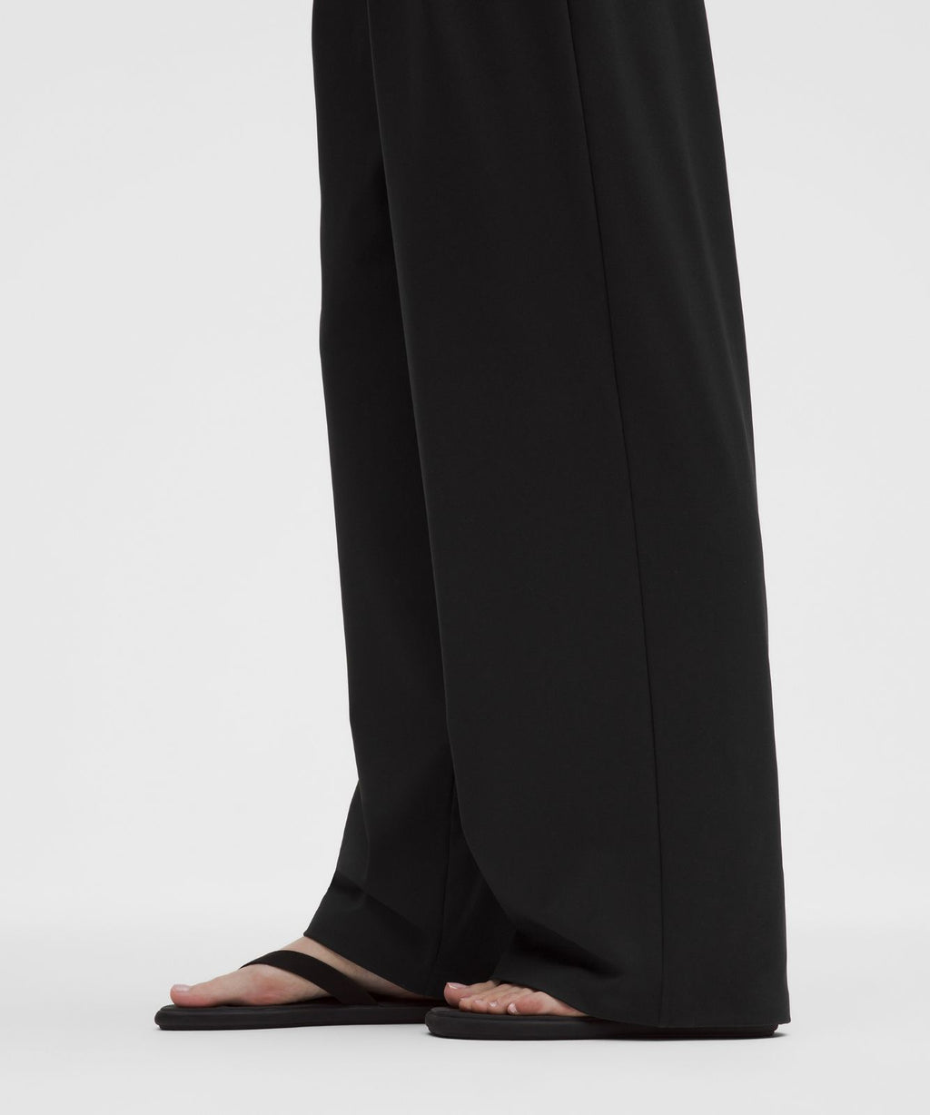 Daydrift High-Rise Wide-Leg Trouser *Regular Black
