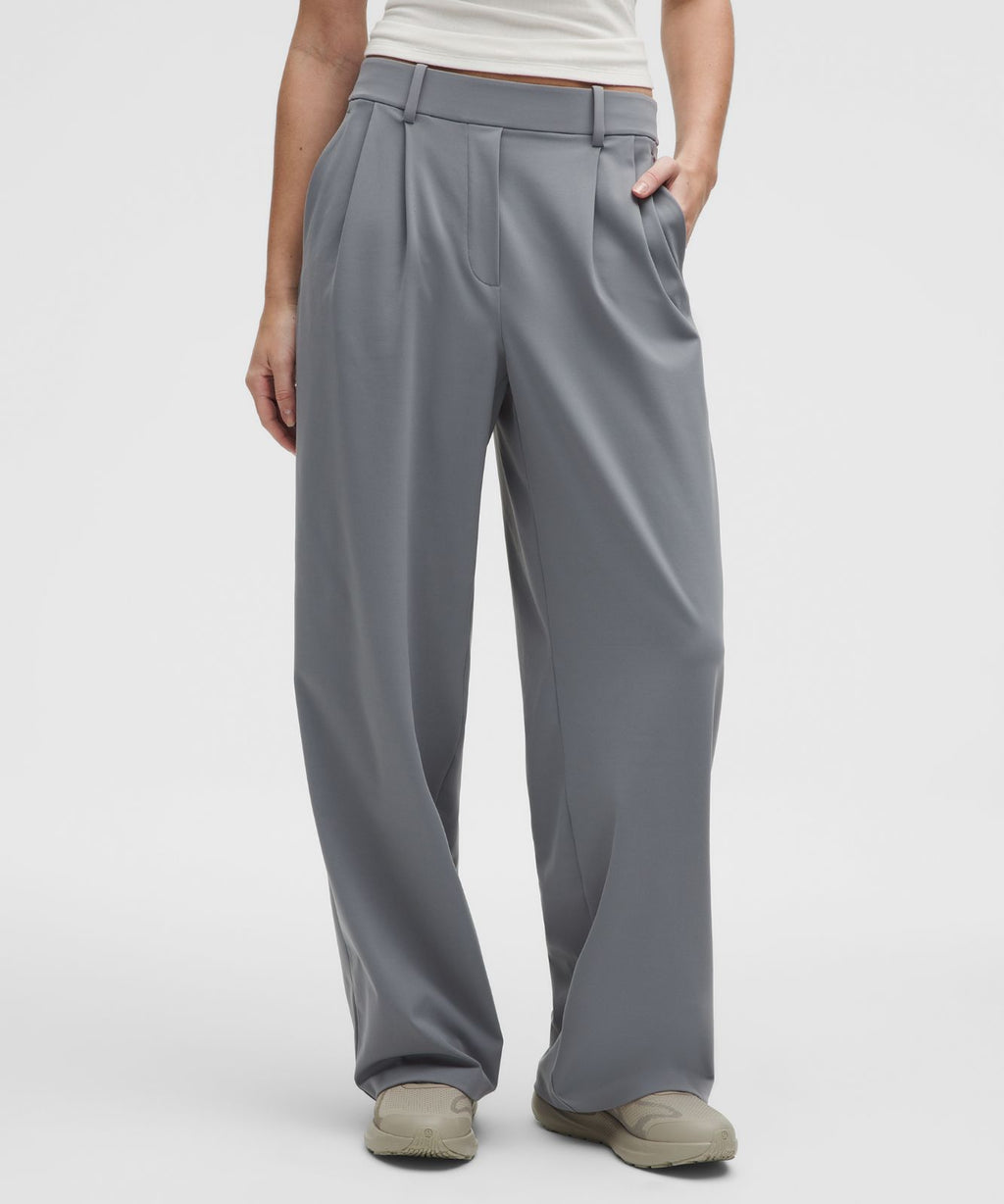 Daydrift High-Rise Wide-Leg Trouser *Regular Solar Grey