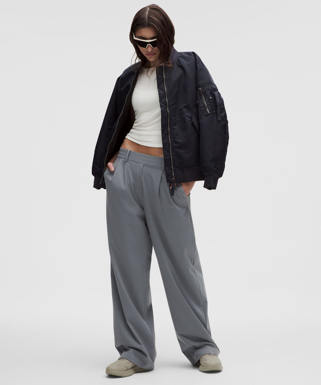 Daydrift High-Rise Wide-Leg Trouser *Regular Solar Grey