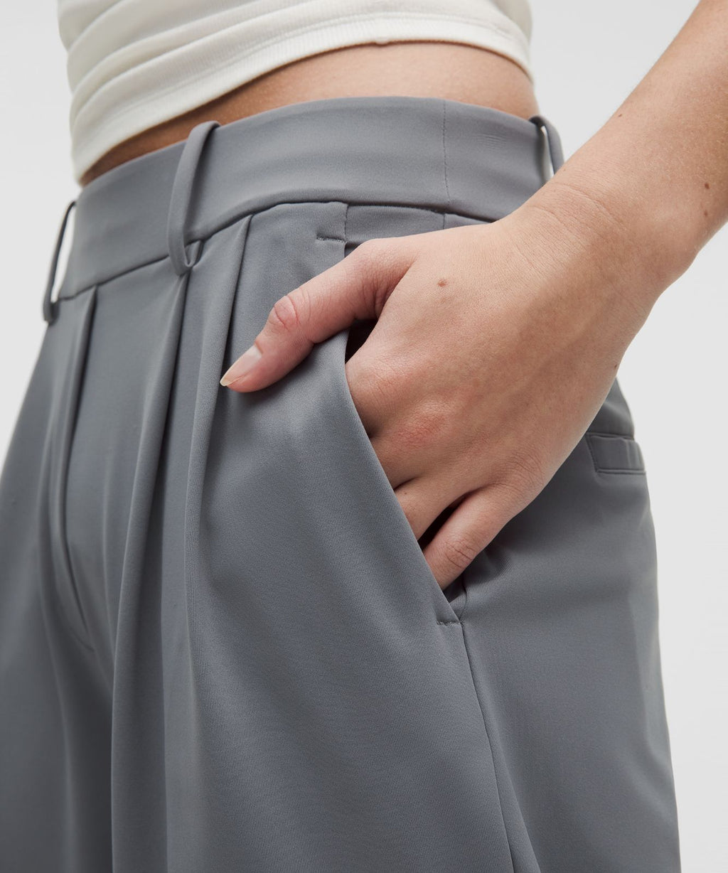 Daydrift High-Rise Wide-Leg Trouser *Regular Solar Grey