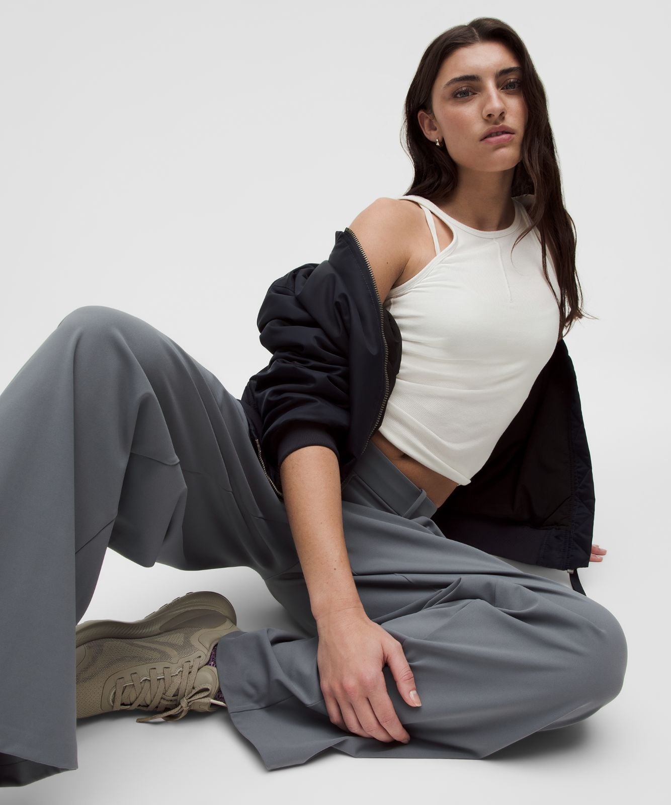 Daydrift High-Rise Wide-Leg Trouser *Regular Solar Grey