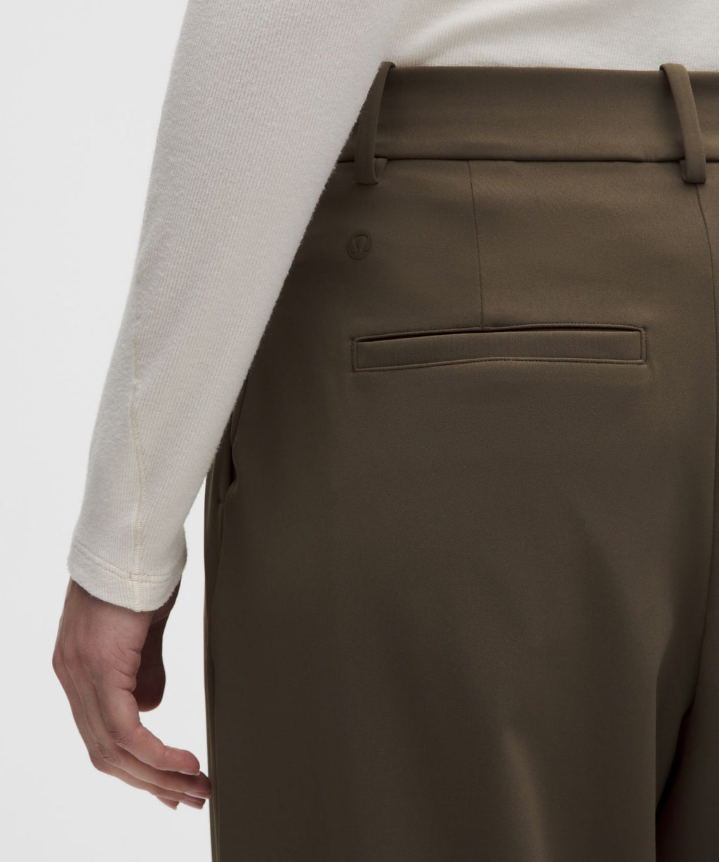 Daydrift High-Rise Wide-Leg Trouser *Regular Olive Brown
