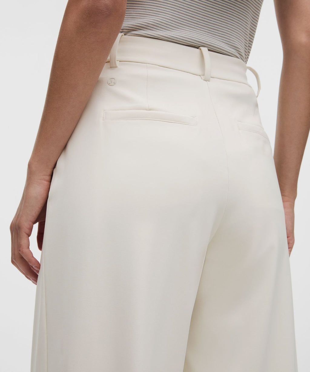 Daydrift High-Rise Wide-Leg Trouser *Regular Light Ivory