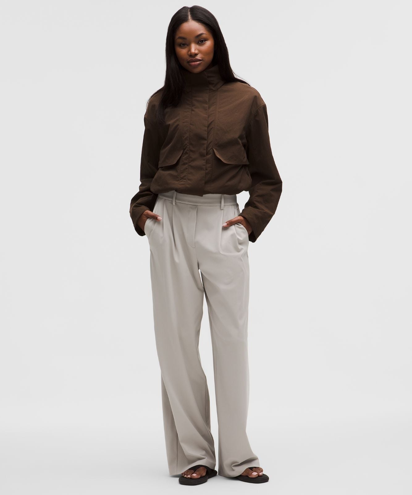 Daydrift High-Rise Wide-Leg Trouser *Regular Downtown Tan