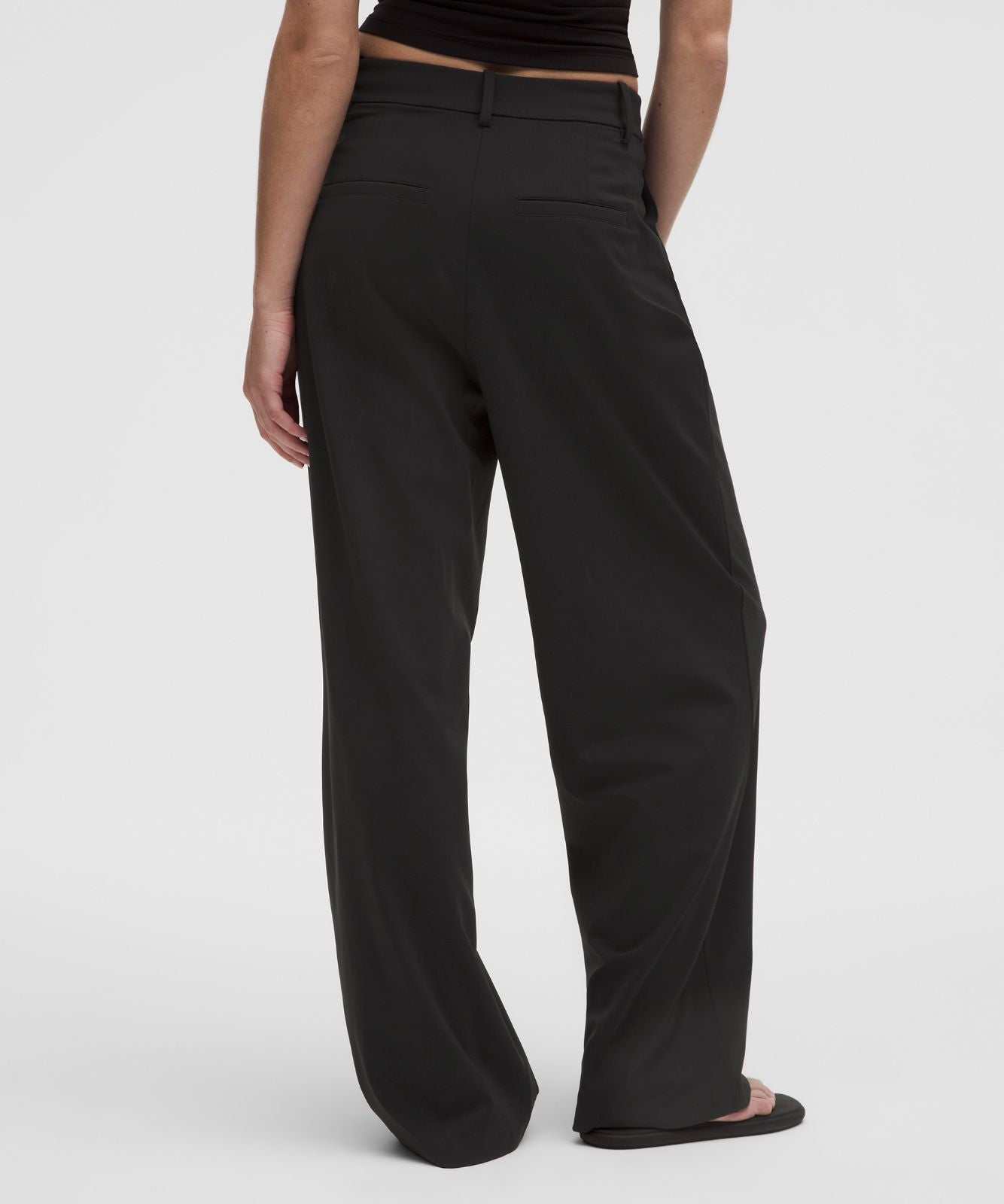 Daydrift High-Rise Wide-Leg Trouser *Short Black