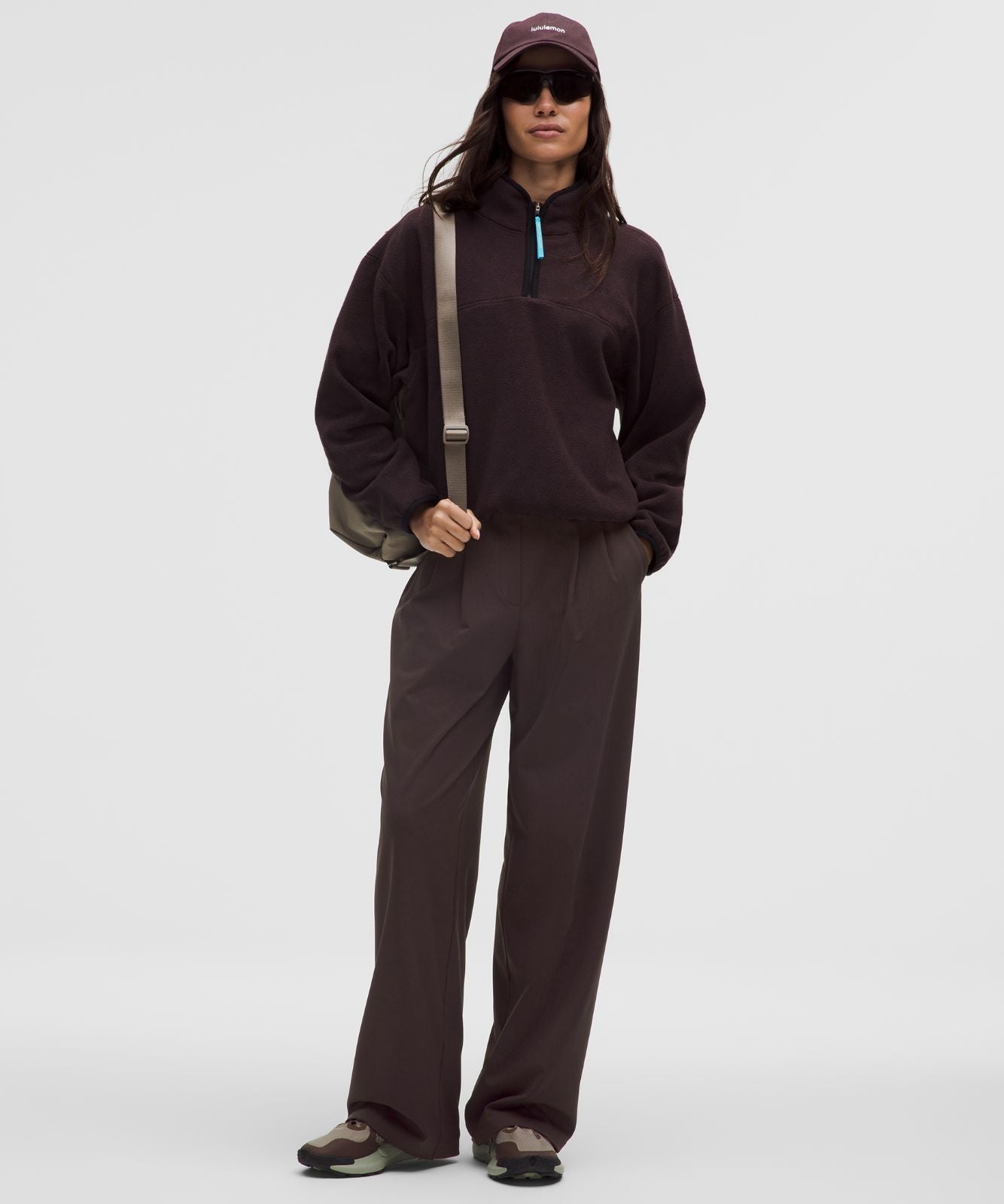 Daydrift High-Rise Wide-Leg Trouser *Short Sequoia
