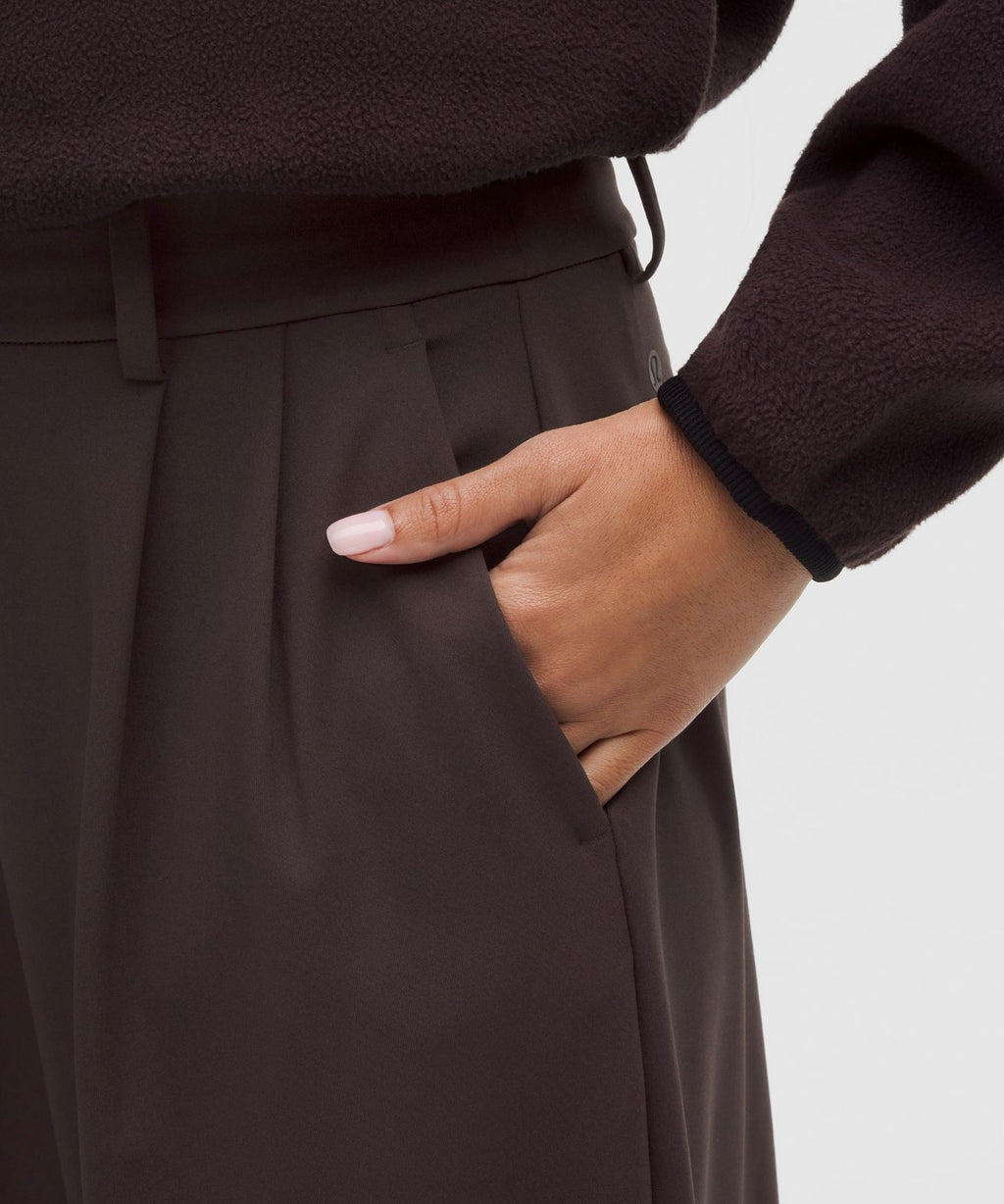 Daydrift High-Rise Wide-Leg Trouser *Short Sequoia