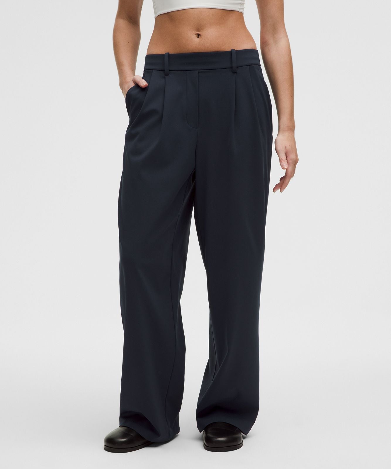 Daydrift High-Rise Wide-Leg Trouser *Tall True Navy