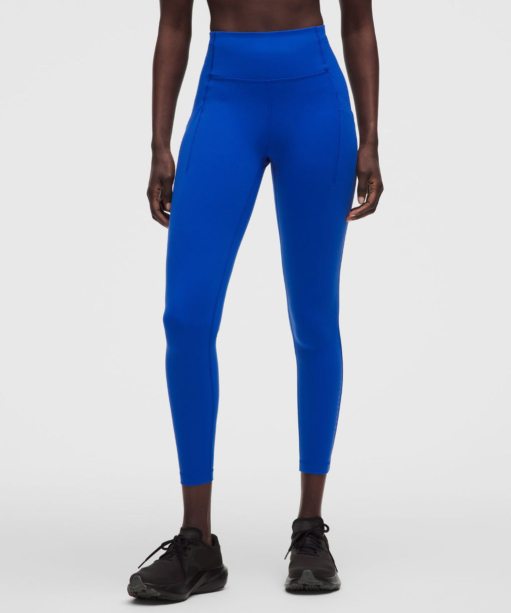 Swift Speed High-Rise Tight 25" *Updated Beach Ball Blue