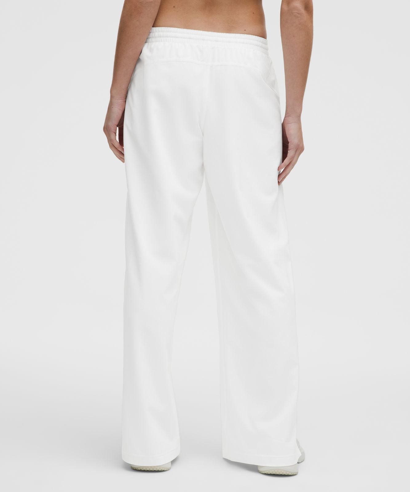 Court Rival Wide-Leg Track Pant *Regular White/White