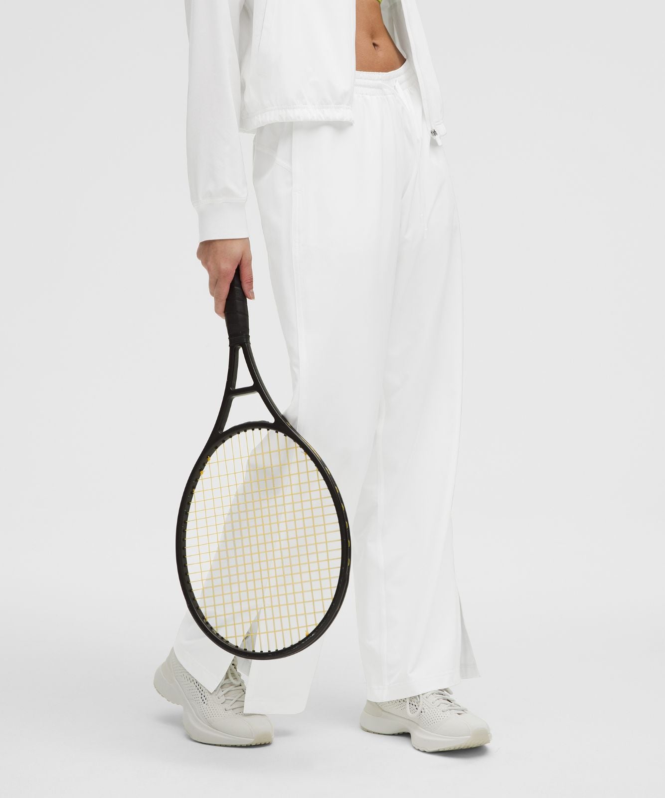 Court Rival Wide-Leg Track Pant *Regular White/White