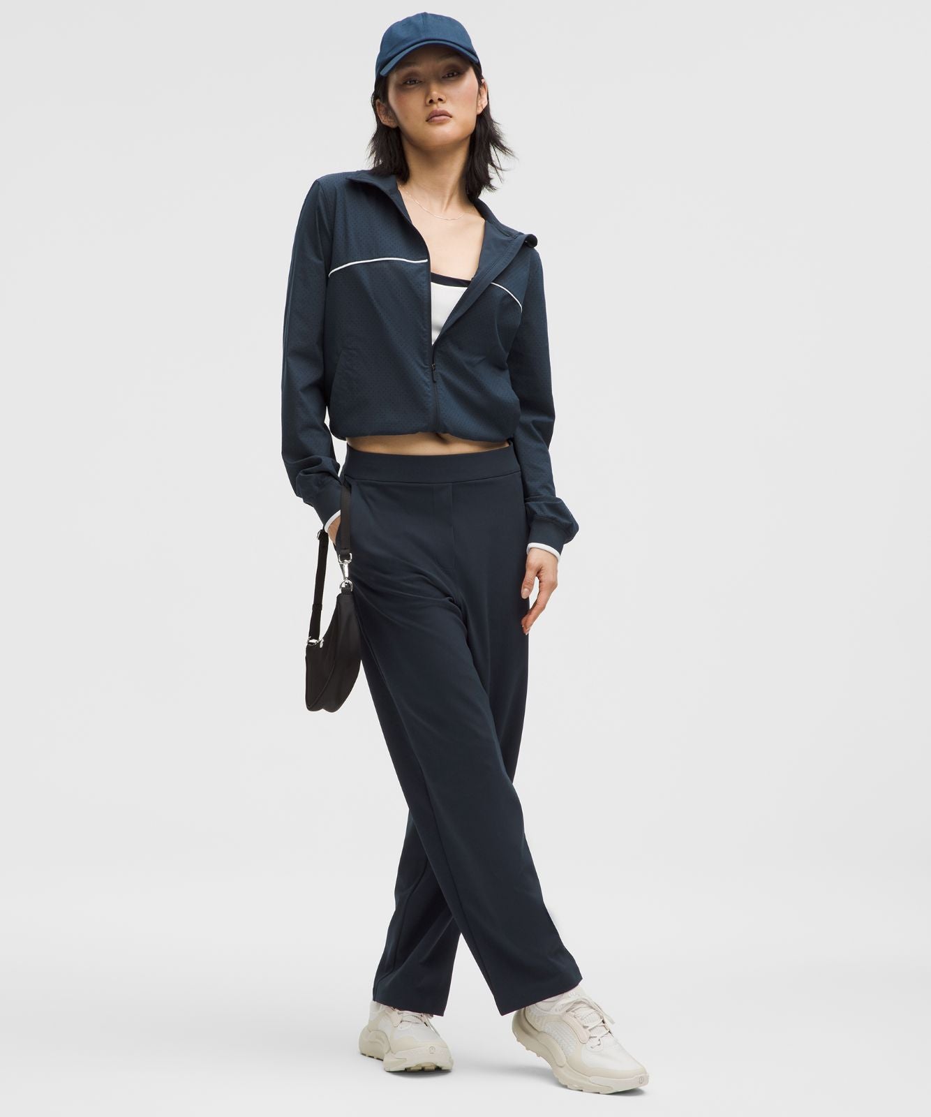 Daydrift High-Rise Tapered Trouser *Short True Navy