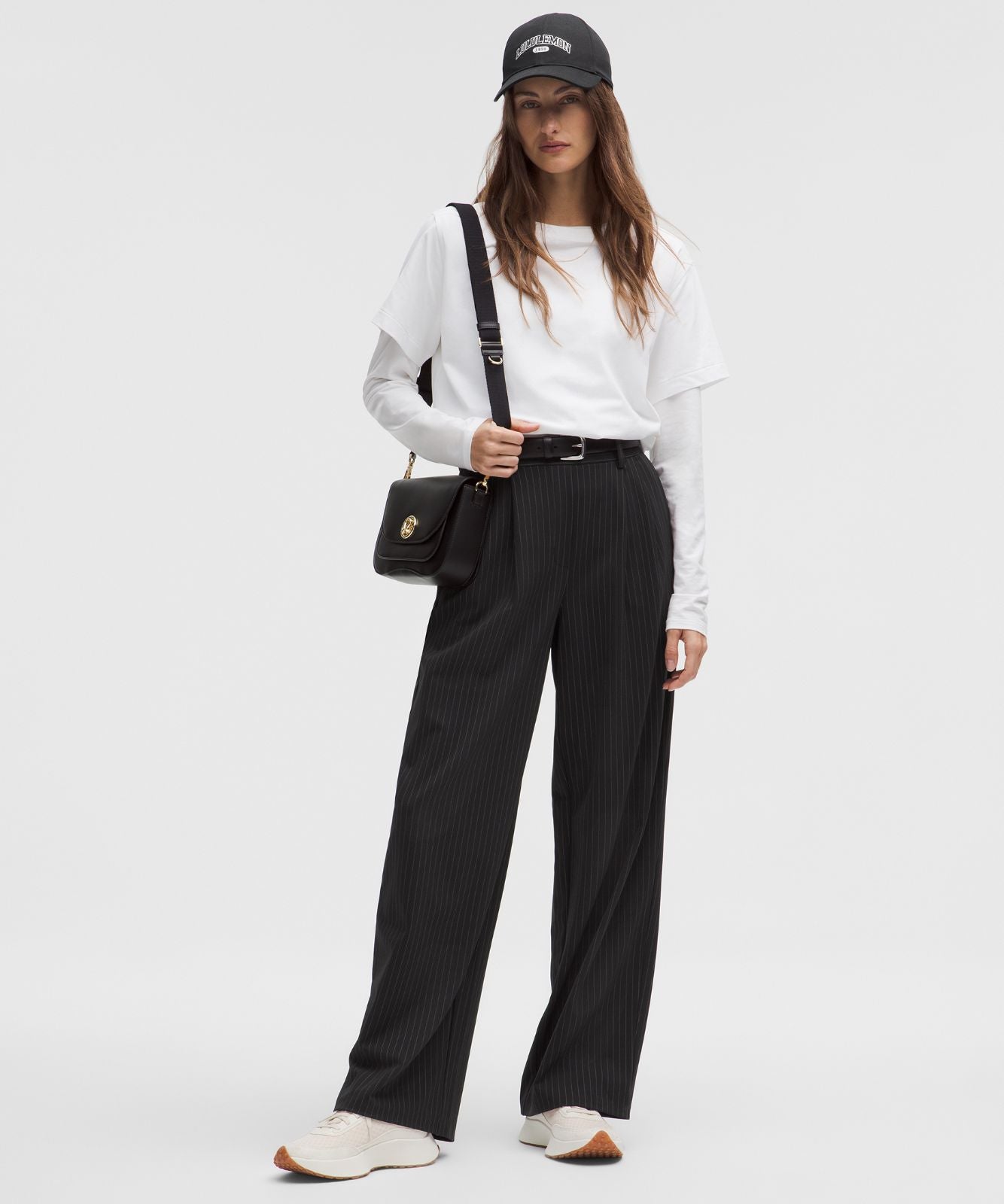 Daydrift High-Rise Wide-Leg Trouser *Regular Black/Light Ivory