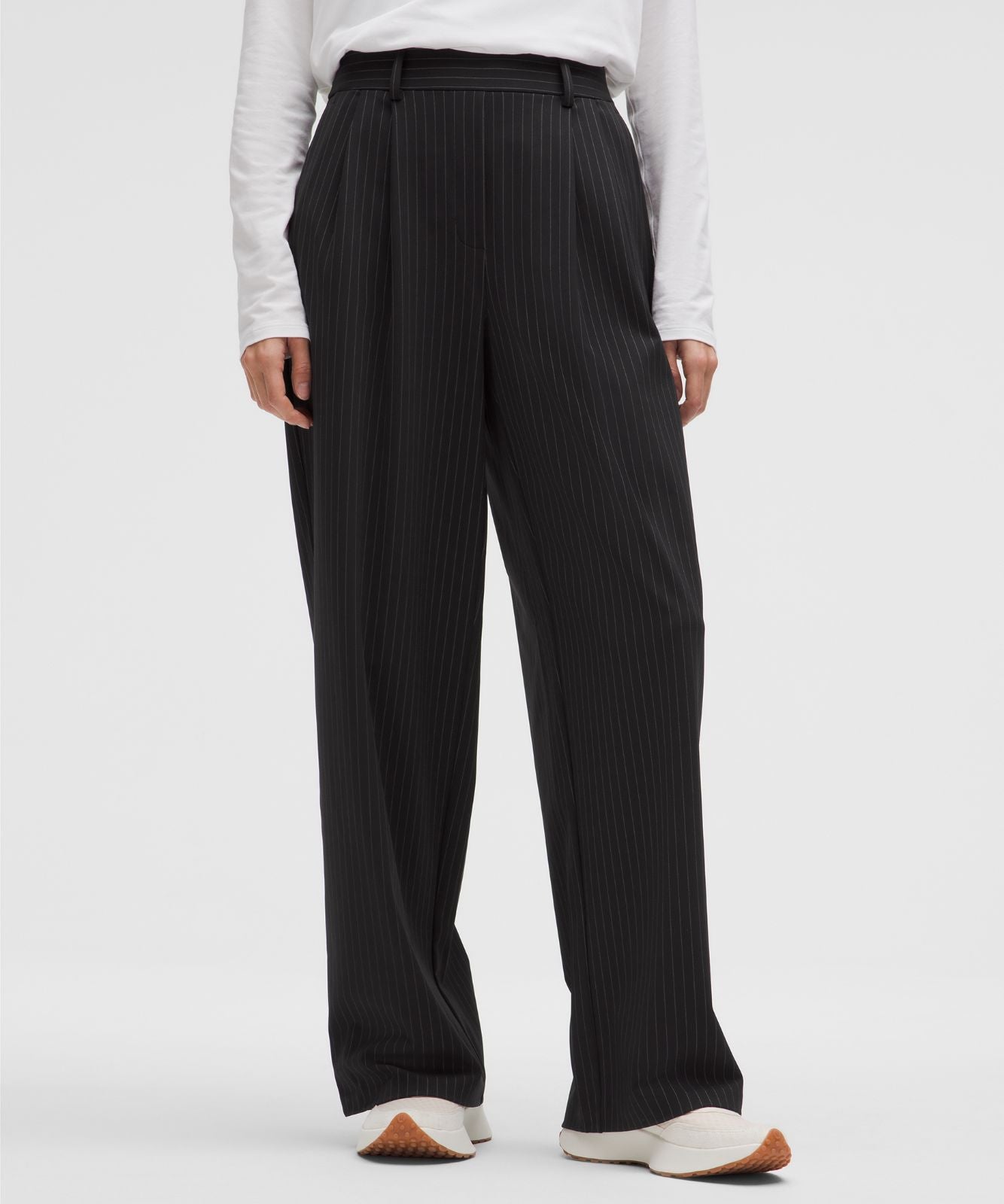 Daydrift High-Rise Wide-Leg Trouser *Regular Black/Light Ivory