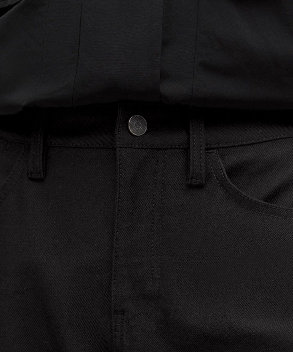 EasyFive Mid-Rise Relaxed-Straight Pant *Regular Black