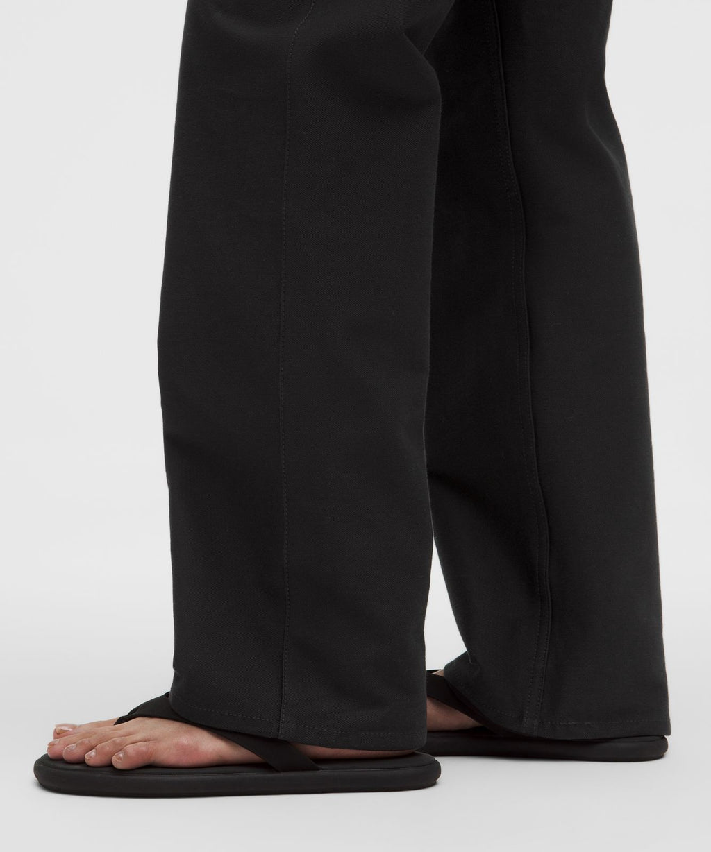 EasyFive Mid-Rise Relaxed-Straight Pant *Regular Black