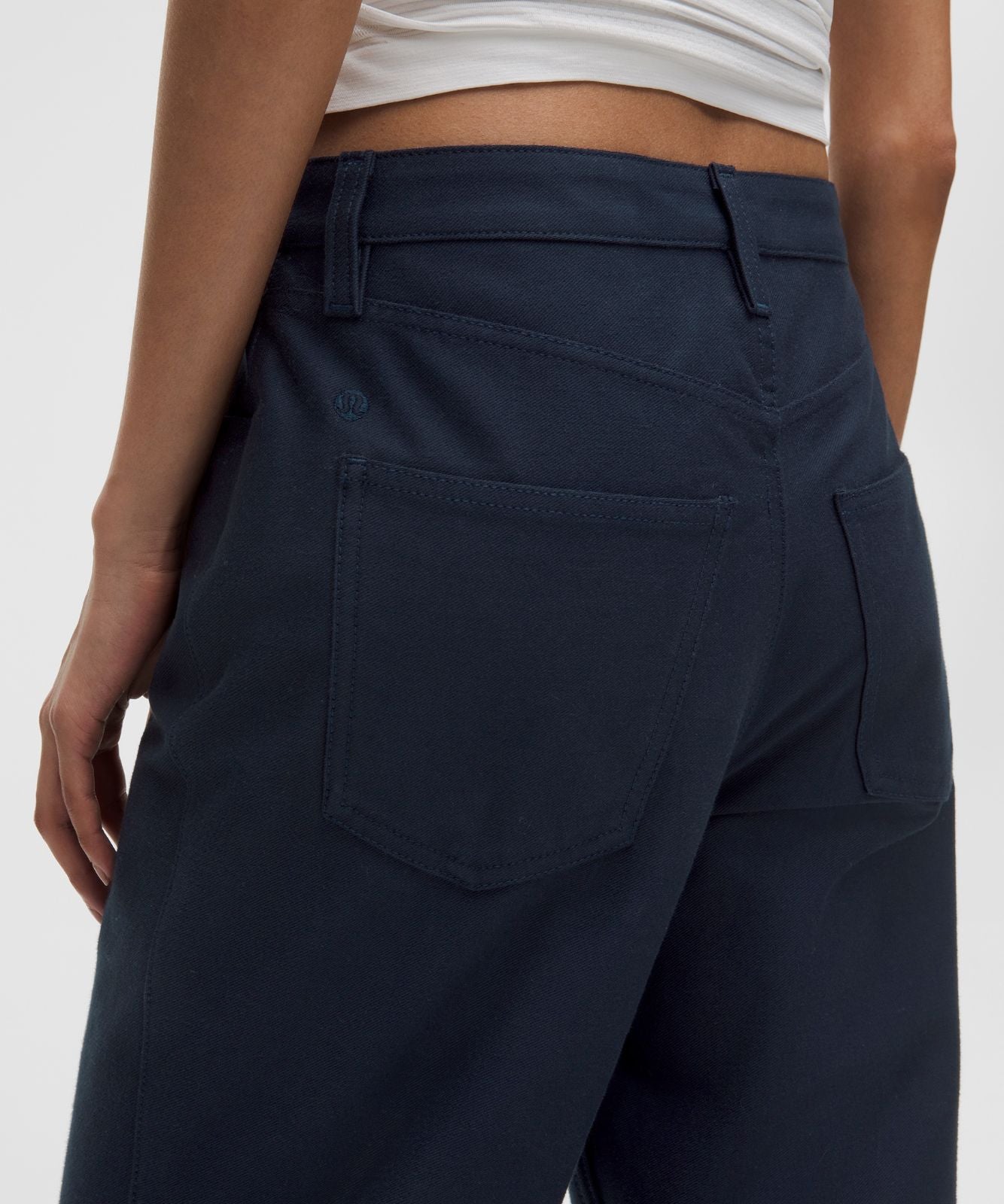 EasyFive Mid-Rise Relaxed-Straight Pant *Regular True Navy