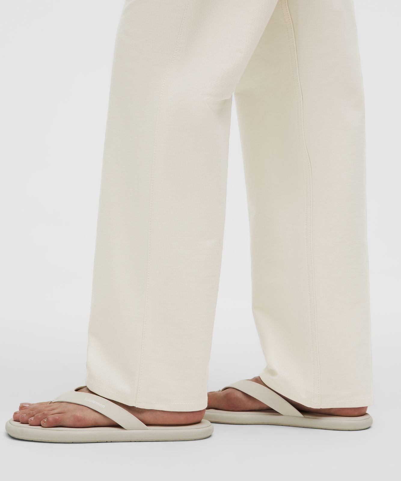 EasyFive Mid-Rise Relaxed-Straight Pant *Regular Light Ivory