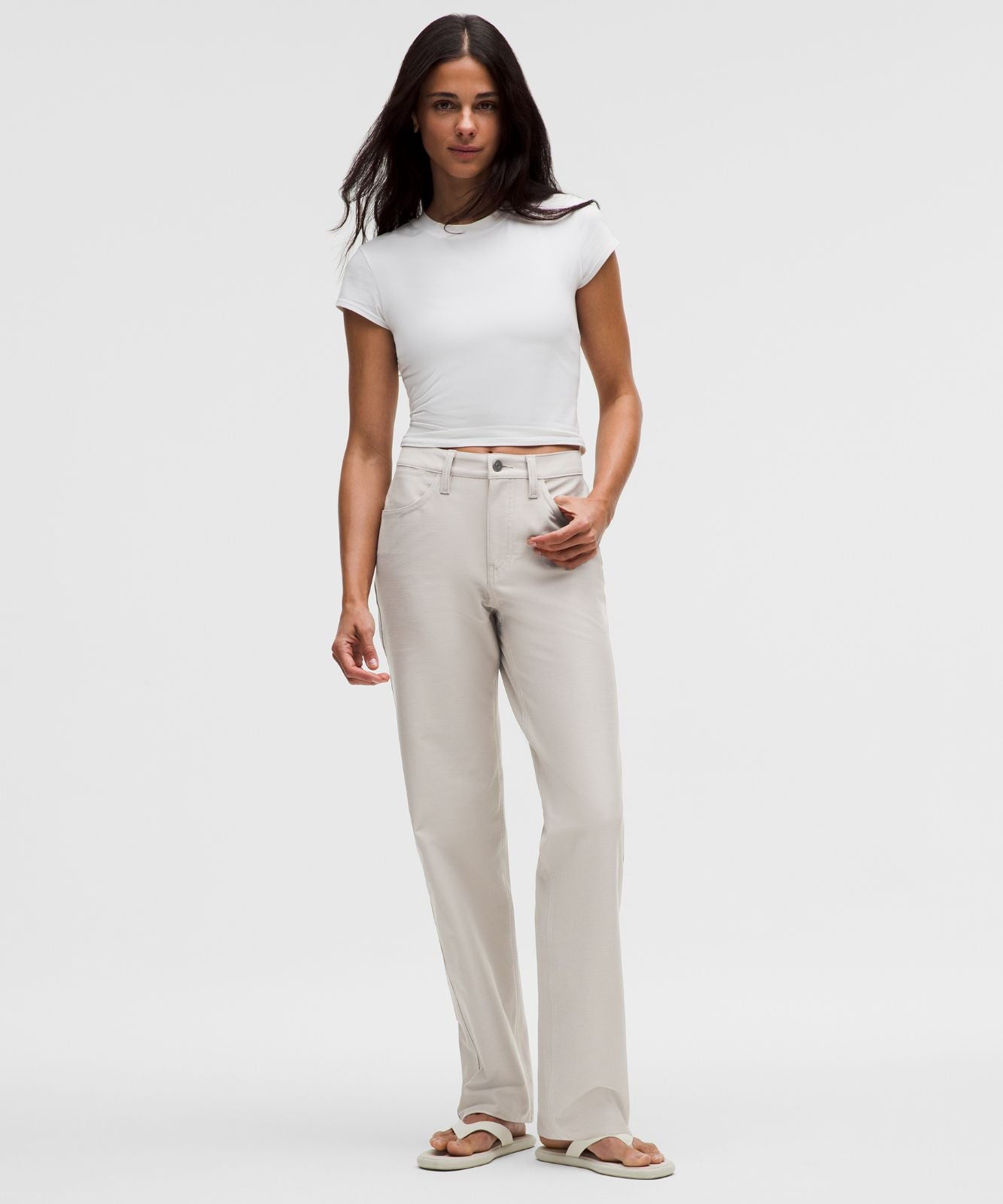 EasyFive Mid-Rise Relaxed-Straight Pant *Regular Downtown Tan