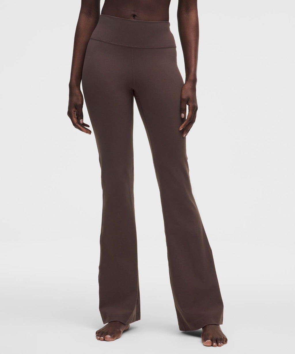 Groove Nulu High-Rise Flared Pant *Short Espresso